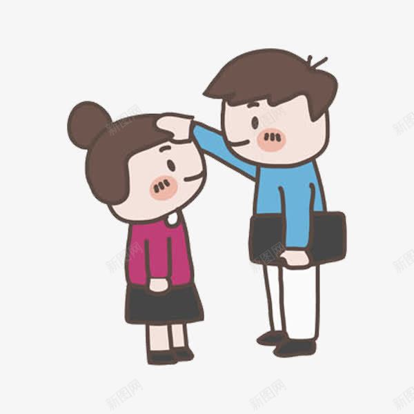 教师学生png免抠素材_新图网 https://ixintu.com 卡通人物 卡通手绘 教室学生 水彩画 肖像画 装饰图案