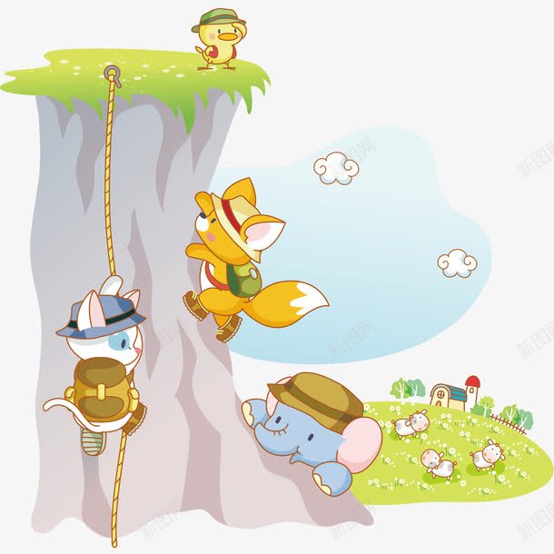 极限运动png免抠素材_新图网 https://ixintu.com png免费下载 攀岩 极限运动 海报装饰