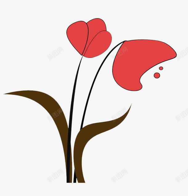 红色鲜花png免抠素材_新图网 https://ixintu.com 告白 撩妹 浪漫 爱情 红色