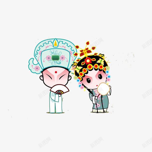 京剧卡通人物png免抠素材_新图网 https://ixintu.com 京剧 卡通 国剧 艺术