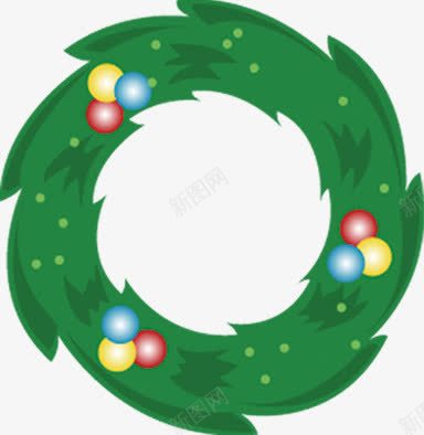 圣诞花圈png免抠素材_新图网 https://ixintu.com 瑁呴 鍦癁鑺卞湀 鑺傛棩