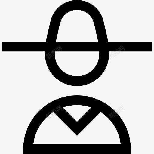 墨西哥男人图标png_新图网 https://ixintu.com 人 典型的 墨西哥 帽子