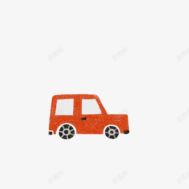 卡通手绘小汽车png免抠素材_新图网 https://ixintu.com 卡通 小汽车 手绘