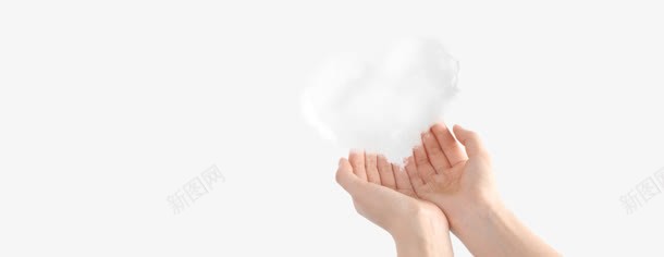 手捧白心元素png免抠素材_新图网 https://ixintu.com 元素