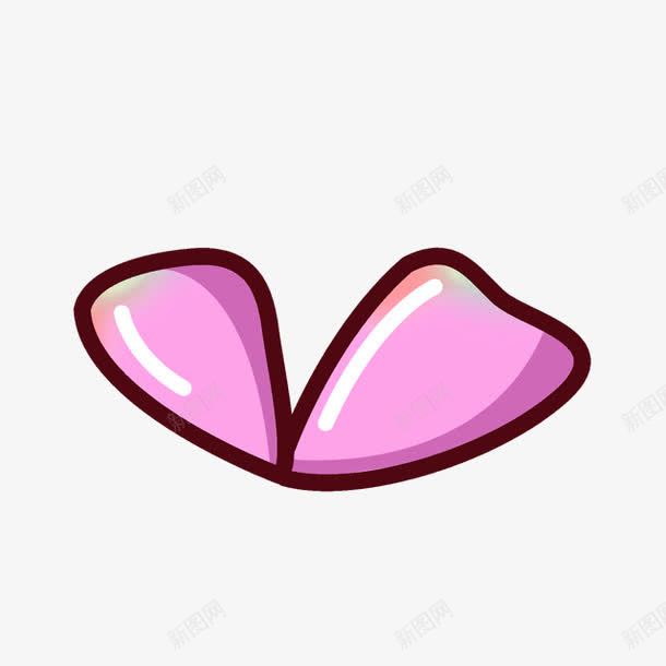 粉色卡通蝴蝶结装饰图案png免抠素材_新图网 https://ixintu.com 卡通 简约 粉色 蝴蝶结 装饰图案