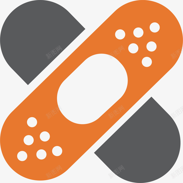 卡通创可贴矢量图ai免抠素材_新图网 https://ixintu.com 健康医疗 医疗健康 医疗用品 医疗科技 卡通创可贴 生物医疗 矢量图