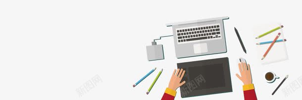 电脑打字创意png免抠素材_新图网 https://ixintu.com 创意素材 打字 电脑 电脑创意
