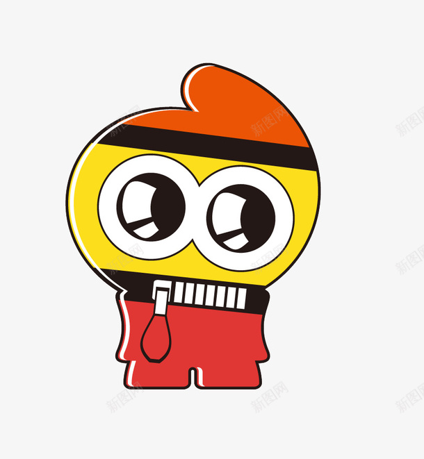卡通怪物png免抠素材_新图网 https://ixintu.com 卡通动物 宠物 怪物 手绘动物 爱宠 萌物