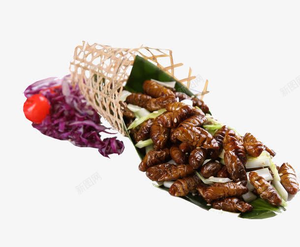 干煸蚕蛹png免抠素材_新图网 https://ixintu.com 干煸蚕蛹 椒盐蚕蛹 爆炒蚕蛹 茧蛹 蚕蛹 蝉蛹 香烹蚕蛹