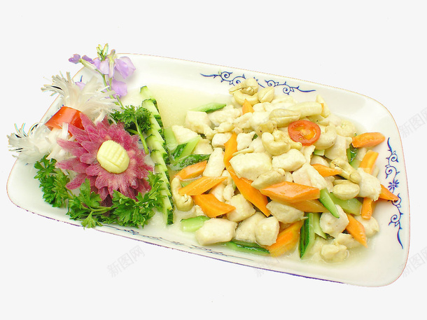 腰果鸡丁png免抠素材_新图网 https://ixintu.com 中华美食 传统美食 美味熟菜 腰果 餐饮美食 鸡丁
