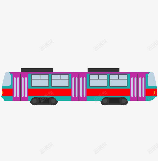 城市轨道交通png免抠素材_新图网 https://ixintu.com 公交车 公共交通 公共汽车 城市轨道交通 城轨 有轨电车 轨道交通