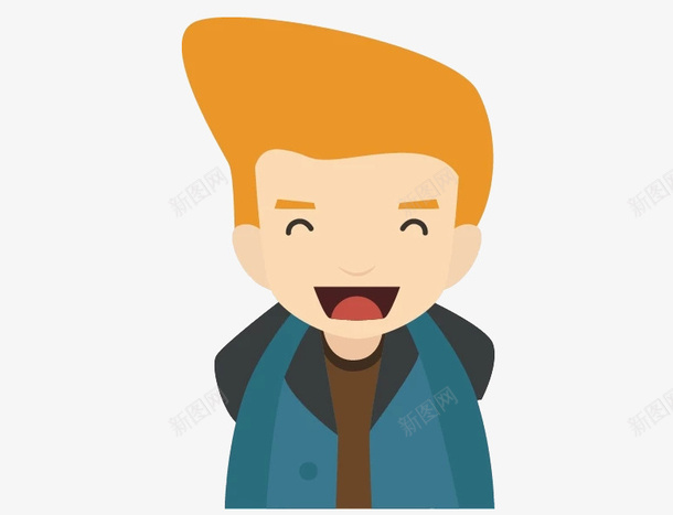 微笑的人png免抠素材_新图网 https://ixintu.com png素材 人 卡通人物 微笑