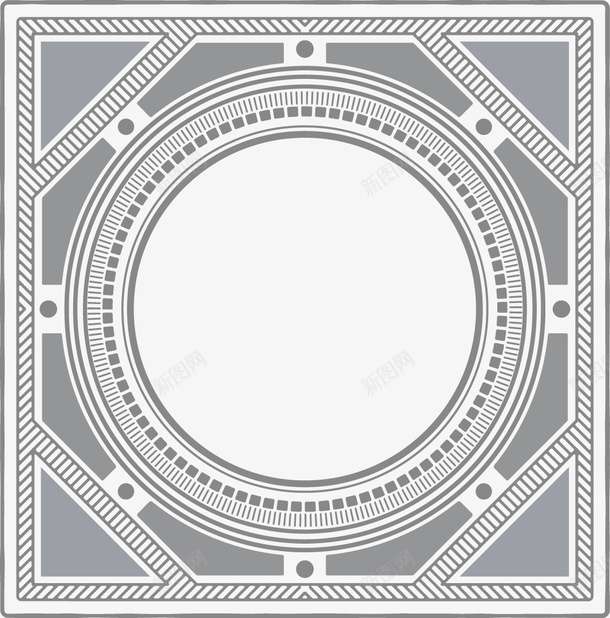 手绘边框纹理装饰矢量图ai免抠素材_新图网 https://ixintu.com 手绘 纹理 边框 矢量图