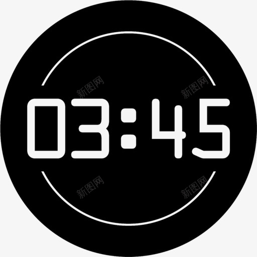timeicon图标png_新图网 https://ixintu.com time 时钟 钟表