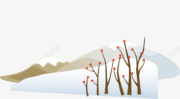 雪景雪地温暖冬矢量图ai免抠素材_新图网 https://ixintu.com 暖冬 温暖冬素材 矢量温暖冬 雪景 矢量图