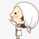 带帽白色衣服朴有天人物图标png_新图网 https://ixintu.com 人物 图标 白色 衣服 设计