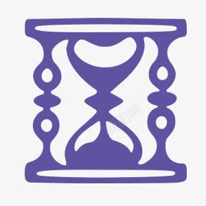 漏斗png免抠素材_新图网 https://ixintu.com 时间 沙漏 紫色