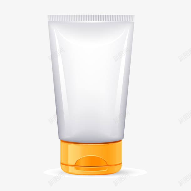 化妆品容器矢量图ai免抠素材_新图网 https://ixintu.com 化妆品 容器 洗面奶 矢量图