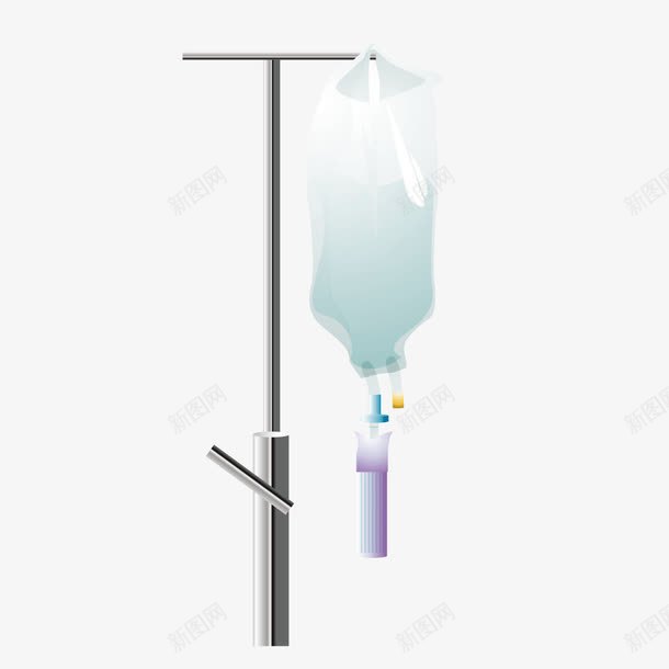 输液袋png免抠素材_新图网 https://ixintu.com 点滴 看病 输液袋