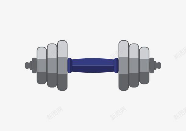 哑铃png免抠素材_新图网 https://ixintu.com 健康 哑铃 运动 锻炼