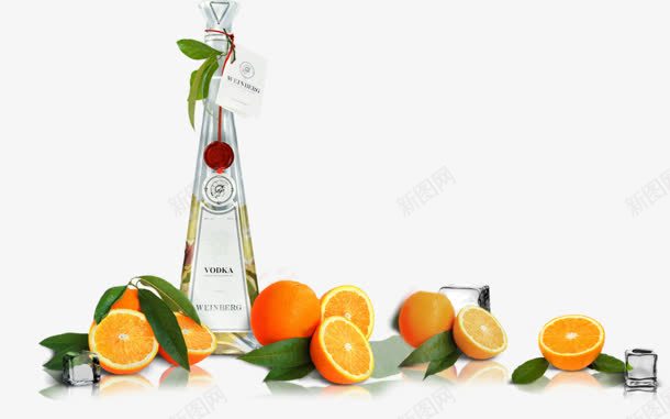 透明切开的橙肉png免抠素材_新图网 https://ixintu.com 切开 透明