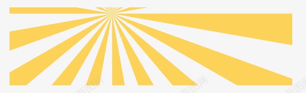 几何发射线元素矢量图eps免抠素材_新图网 https://ixintu.com 几何 发射线 图形 黄色 矢量图