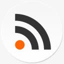 rss饲料简单的社交媒体图标png_新图网 https://ixintu.com feed rss 饲料