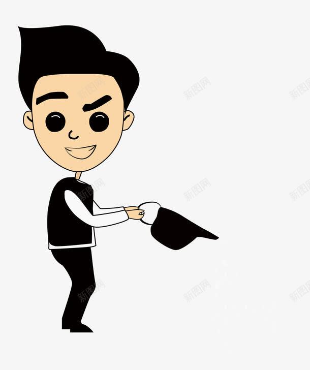 商务人士手拿水壶倒水png免抠素材_新图网 https://ixintu.com h5素材 商务人士手拿水壶倒水 职场人士