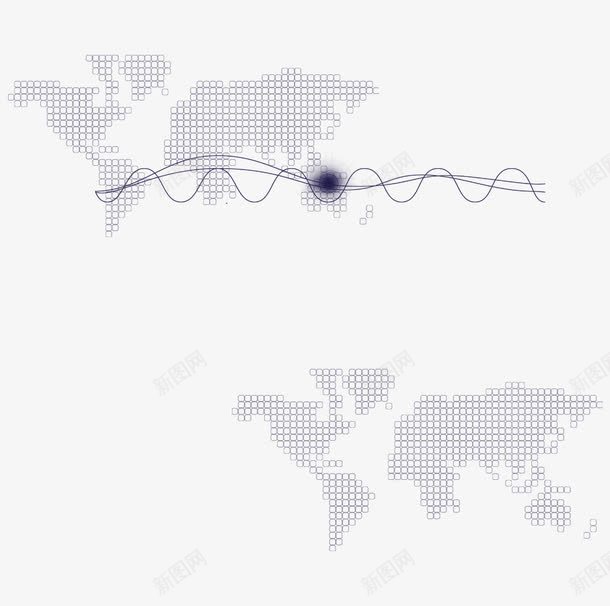 电脑科技海报png免抠素材_新图网 https://ixintu.com 商务科技 地球海报 电脑科技 科技海报