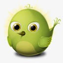 twitter绿色小鸟网页图标png_新图网 https://ixintu.com png twitter 图标 小鸟 素材 绿色 网页