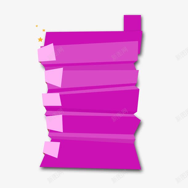 不规则图形淘宝天猫png免抠素材_新图网 https://ixintu.com 不规则图形 淘宝天猫 紫红色 规则