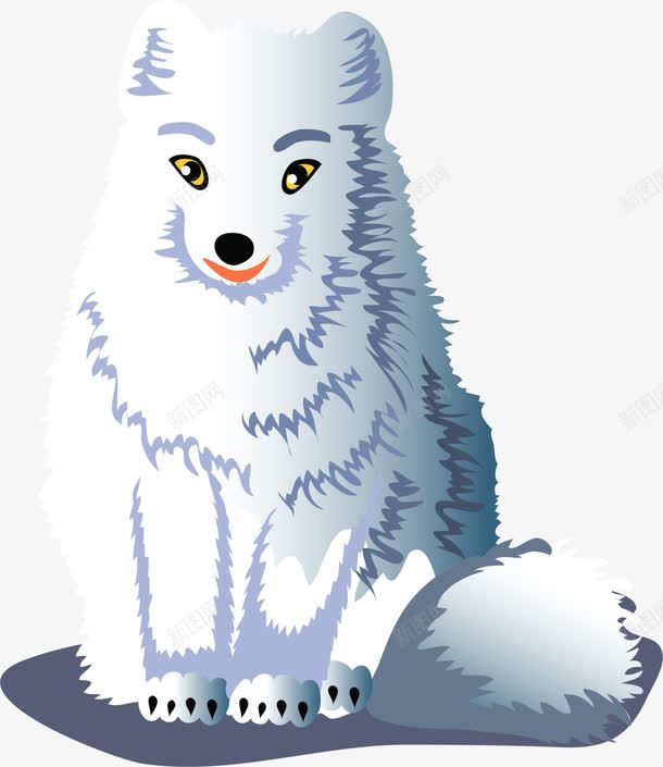 手绘狼矢量图ai免抠素材_新图网 https://ixintu.com 动物 手绘 狼 矢量图