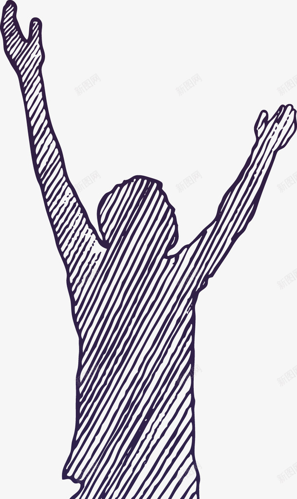 人物剪影矢量图ai免抠素材_新图网 https://ixintu.com 人物剪影 男孩 矢量图