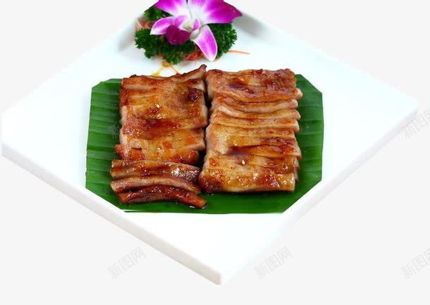 炭烧猪颈肉png免抠素材_新图网 https://ixintu.com 产品实物 炭烧 炭烧肉 猪颈肉 美味 美食