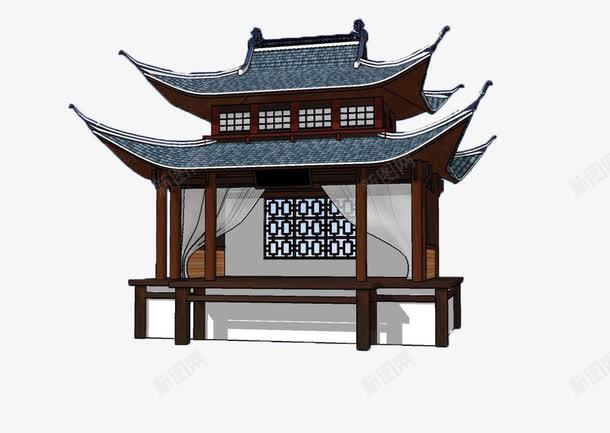 建筑戏台png免抠素材_新图网 https://ixintu.com png元素 台子 唱戏 建筑