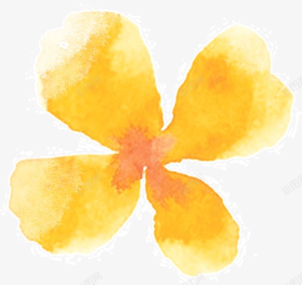 彩色的一朵小花png免抠素材_新图网 https://ixintu.com 一朵花 彩色