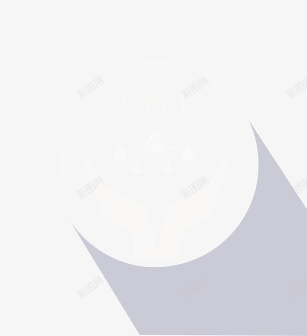 手捧心png免抠素材_新图网 https://ixintu.com 扁平 漂亮 白色 高清