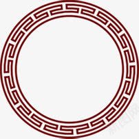 红色古典花纹雅致png免抠素材_新图网 https://ixintu.com 古典 红色 花纹 雅致
