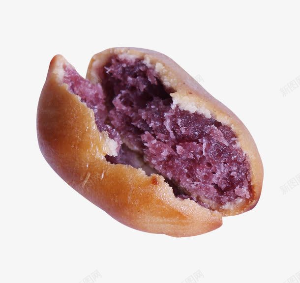 一只紫薯饼png免抠素材_新图网 https://ixintu.com 一只紫薯饼 产品实物 紫薯饼 饼