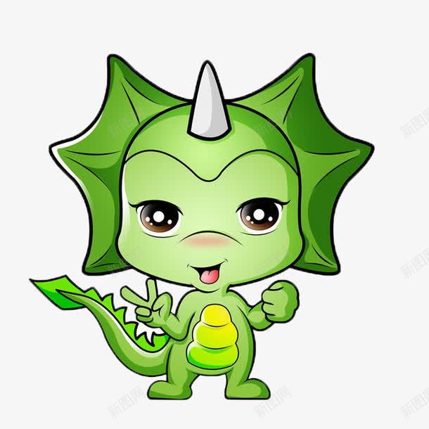 卡通小龙png免抠素材_新图网 https://ixintu.com 动画 卡通 手绘 装饰