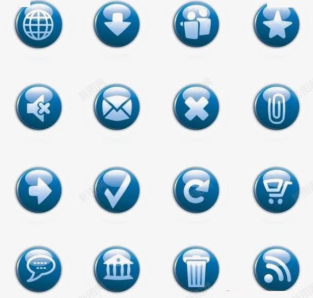 简易小图标png_新图网 https://ixintu.com 元素 小圆标 工具 用途