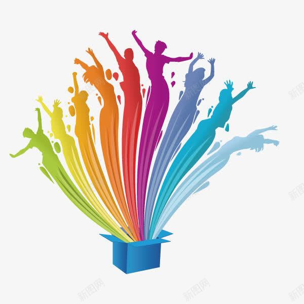人体剪影装饰图案背景图png免抠素材_新图网 https://ixintu.com 人体剪影 背景图 装饰图案