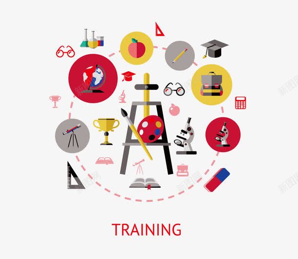 科学卡通仪器png免抠素材_新图网 https://ixintu.com 仪器 卡通 科学