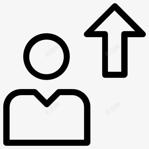 坚持的人图标png_新图网 https://ixintu.com 人贴人 促进增长 箭头