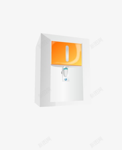 饮水机png免抠素材_新图网 https://ixintu.com 小 白色 饮水机