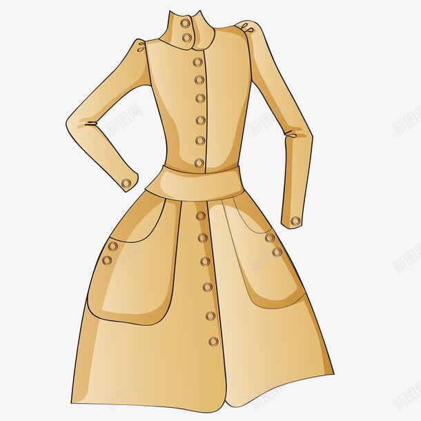 精美女士风衣png免抠素材_新图网 https://ixintu.com 服装 精美 风衣