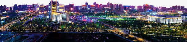 城市夜景全景背景png免抠素材_新图网 https://ixintu.com 全景 城市 夜景 背景
