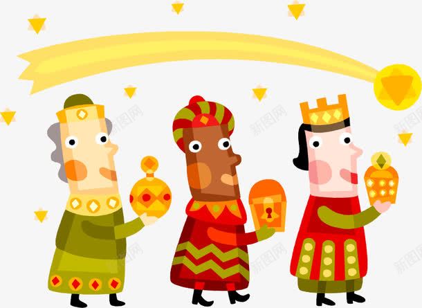 手绘黄色飘带国王图案png免抠素材_新图网 https://ixintu.com 国王 图案 手绘 飘带 黄色