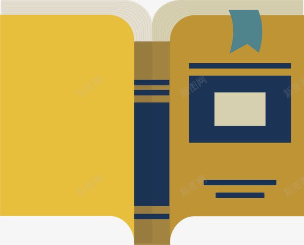 学习课本png免抠素材_新图网 https://ixintu.com 卡通账簿 学习 课本 账簿