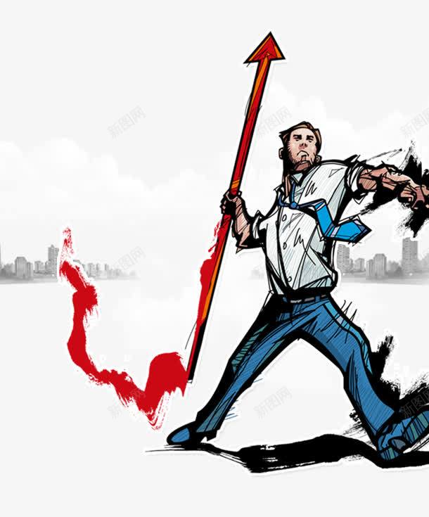 努力的士兵psd免抠素材_新图网 https://ixintu.com 努力 士兵 用功 箭头